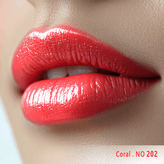 رژلب مایع ابریشمی ساتین سرژه کد۲۰۲﴿Coral)