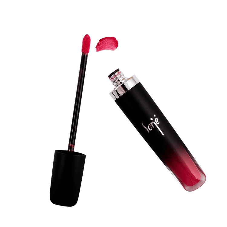 رژلب مایع ابریشمی ساتین سرژه کد ۲۰۱(True pink)