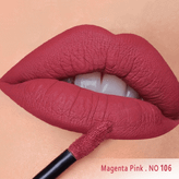 رژلب مایع مخملی مات سرژه کد ۱۰۶(Magenta pink)
