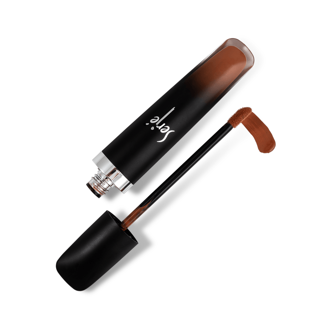رژلب مایع مخملی مات سرژه کد 104 (Brownish Nude)