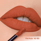 رژ لب مایع مخملی مات سرژه کد 103 (Pink Nude)